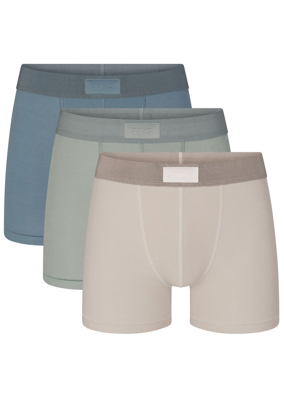 Skims Cotton-blend 3" Boxer Briefs - set of Three - Multicoloured 1 - L