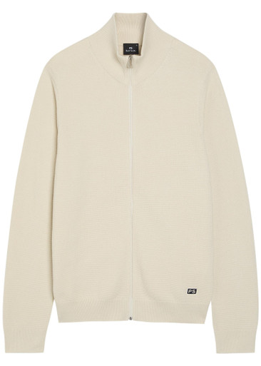 PS PAUL SMITH Waffle-knit cotton cardigan | Harvey Nichols