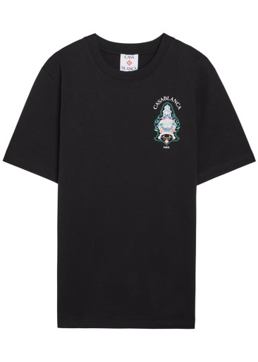 CASABLANCA Hotel printed cotton T-shirt | Harvey Nichols