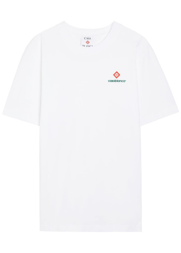CASABLANCA Logo-print cotton T-shirt | Harvey Nichols