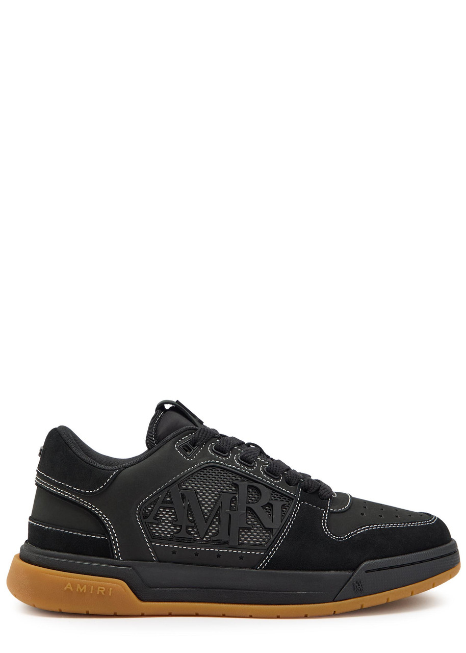 Amiri Classic Logo-appliquéd Suede Sneakers - Black - 42 (IT42 / UK8)