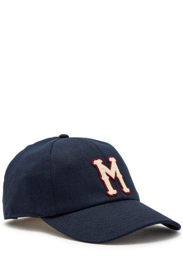 MONCLER Logo-appliquéd twill cap | Harvey Nichols