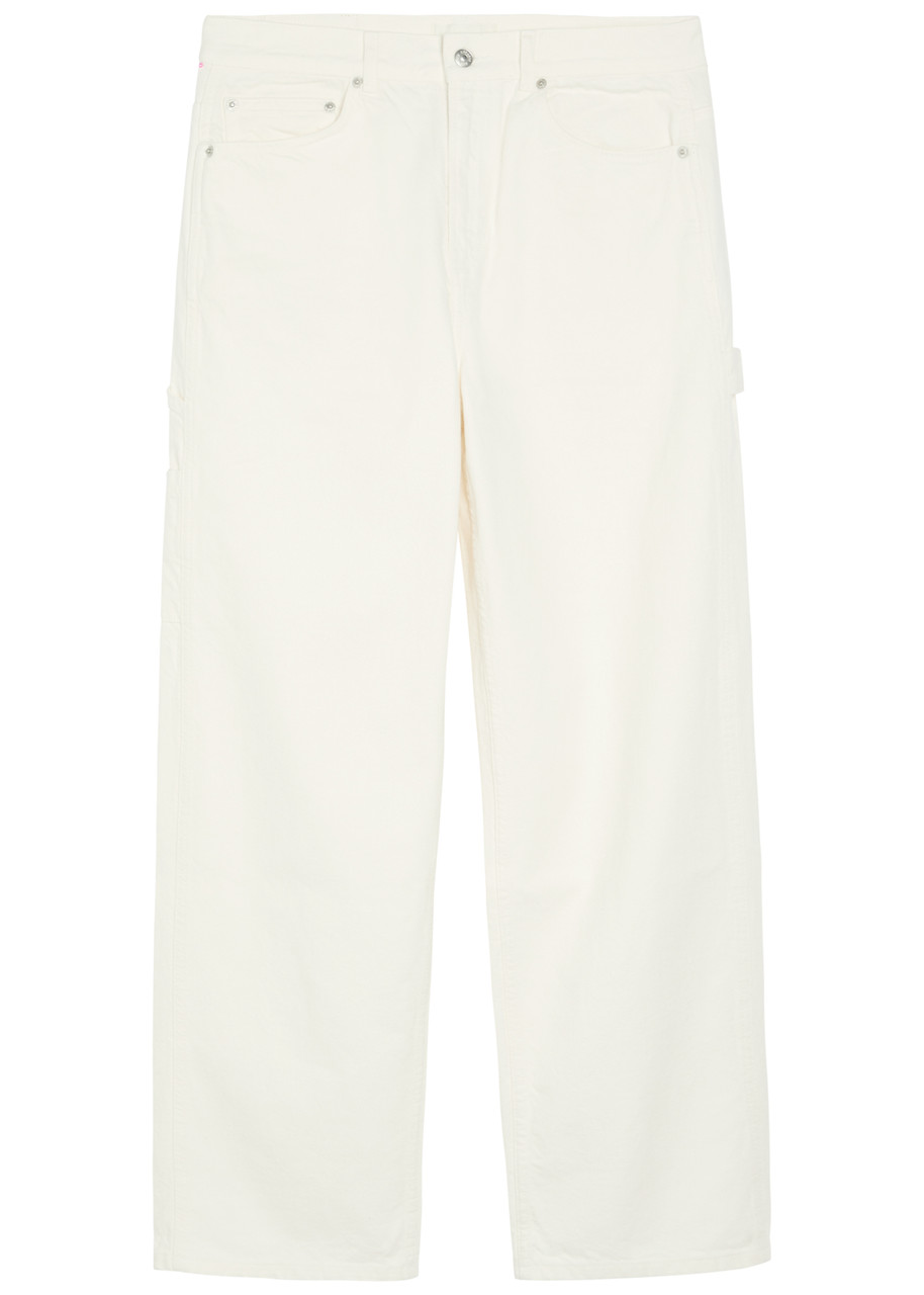 Les Deux Carpenter Straight-leg Jeans - Ivory - 32 (W32 / M)