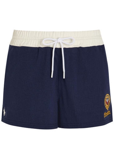 POLO RALPH LAUREN Embroidered cotton shorts | Harvey Nichols