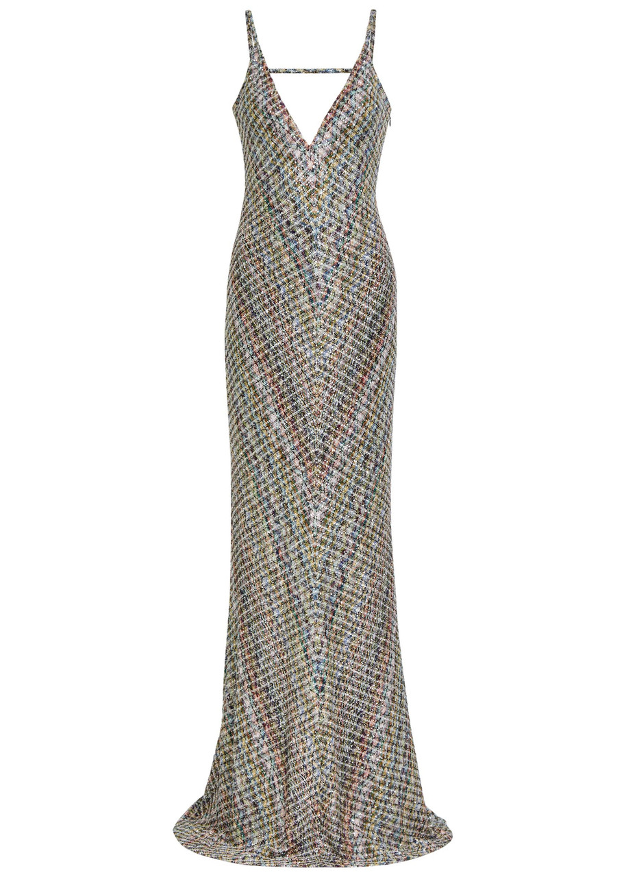 Missoni Sequin-embellished Metallic-knit Gown - Multicoloured - 44 (UK12 / M)