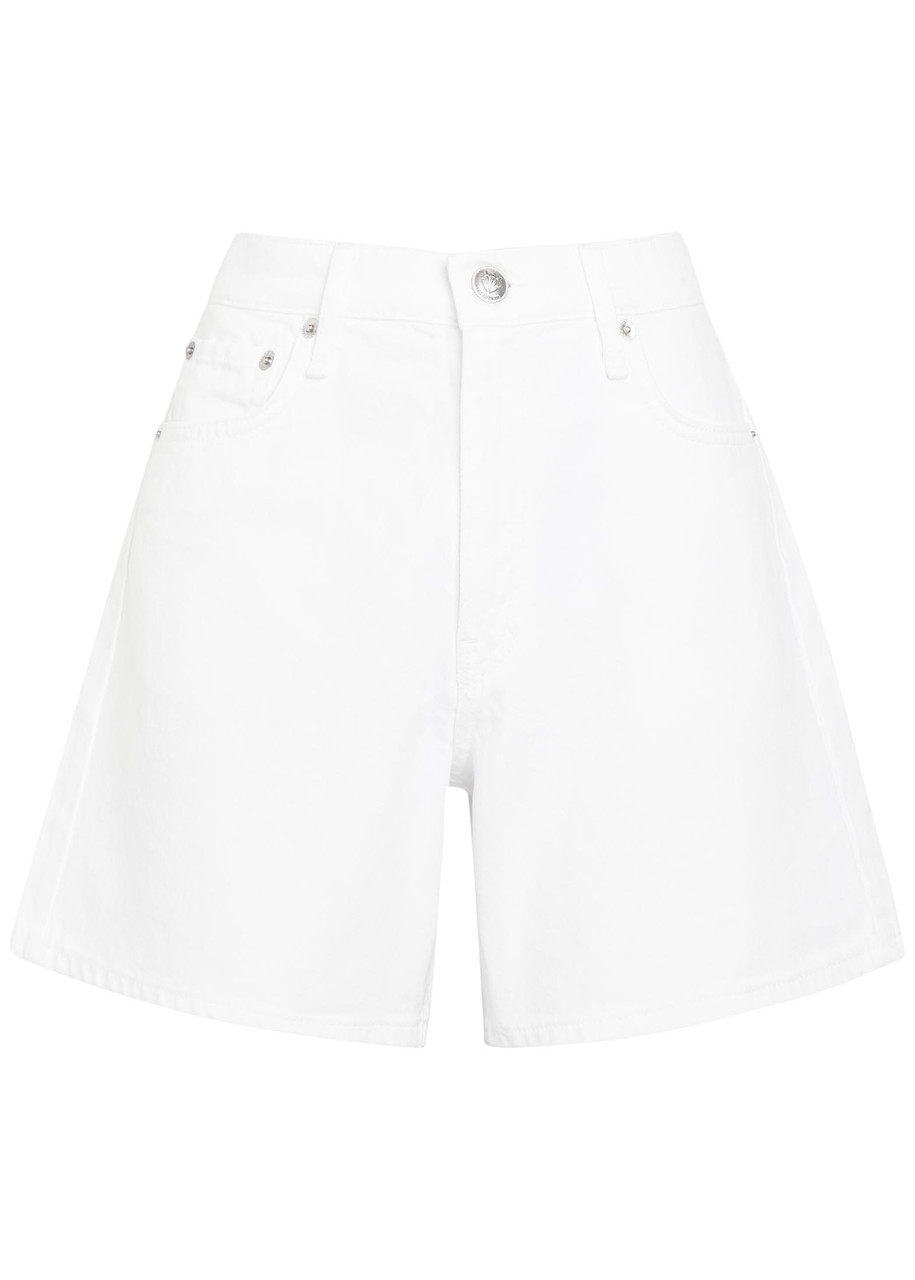 Rag & Bone Kaia Denim Shorts – White – 27 (W27 / UK8-10 / S)