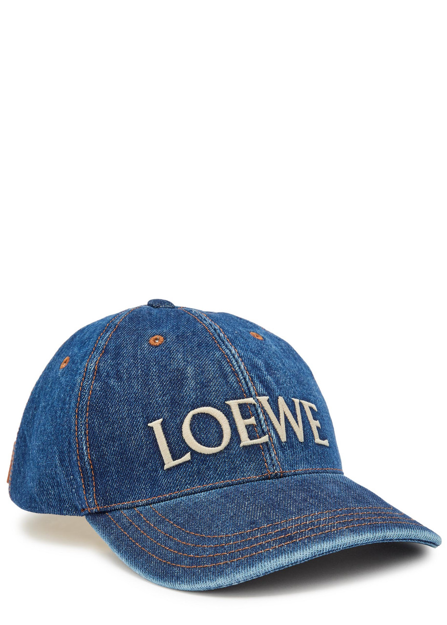 Loewe Logo-embroidered Denim Cap