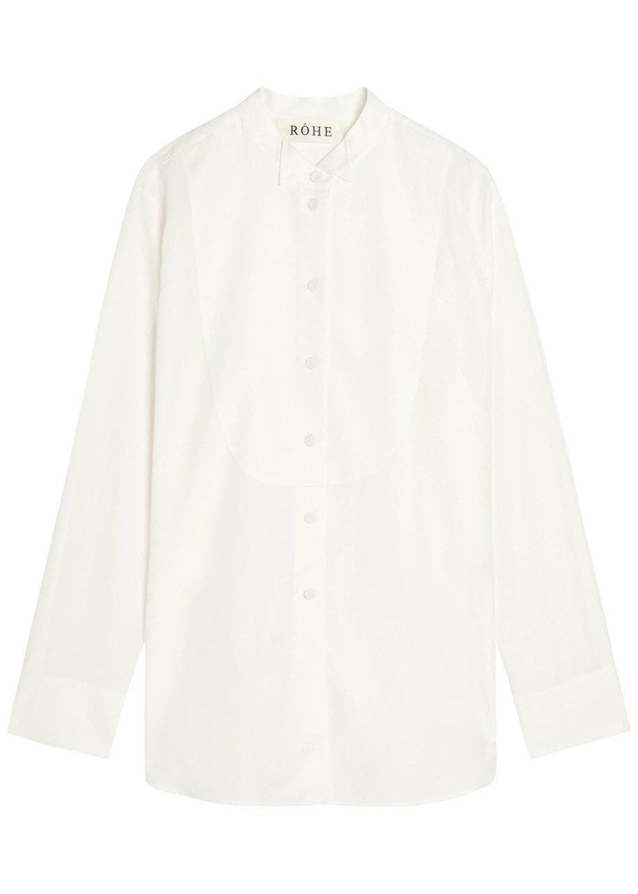 Rohe Tuxedo Woven Shirt In White