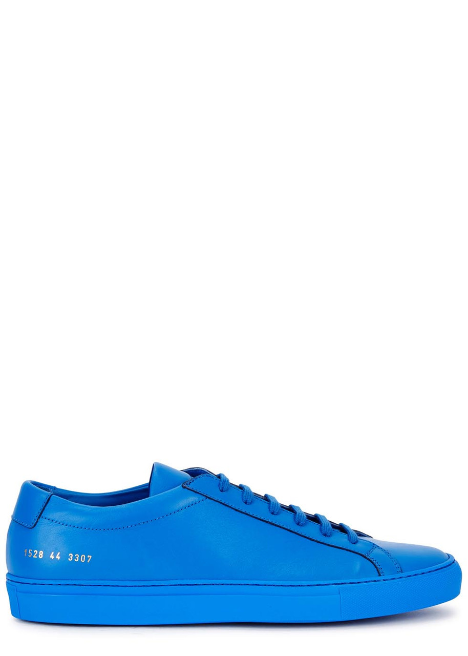 Common Projects Skylar Lace-up Leather Sandals - Bright Blue - 40 (IT40 / UK6)