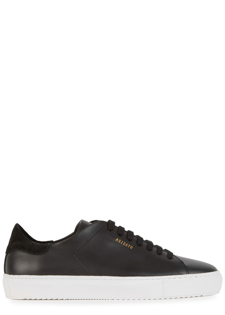 Axel Arigato Clean 90 Black Leather Sneakers, Sneakers, Black, Leather - 3