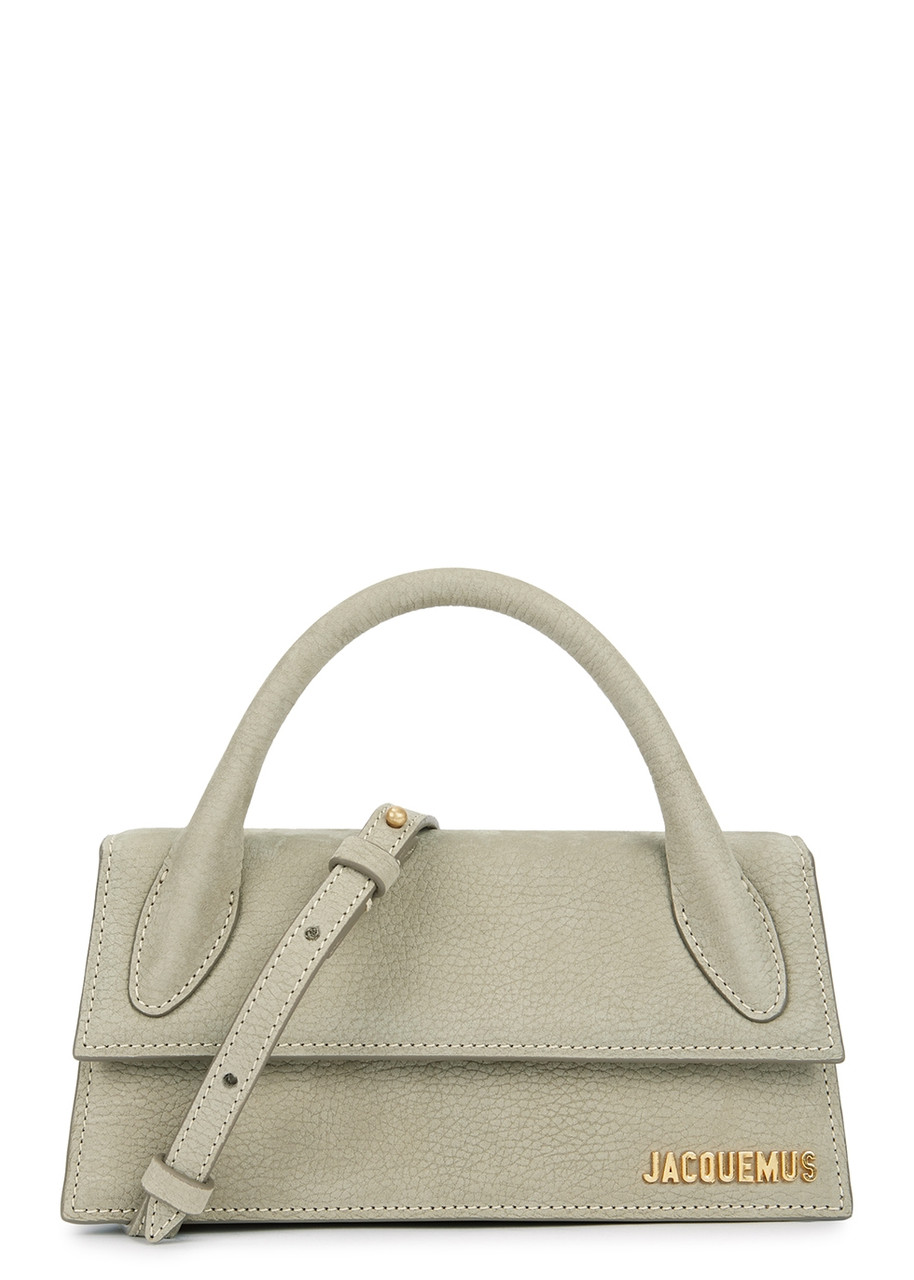 Jacquemus Le Chiquito Long Leather top Handle bag - Beige - One Size