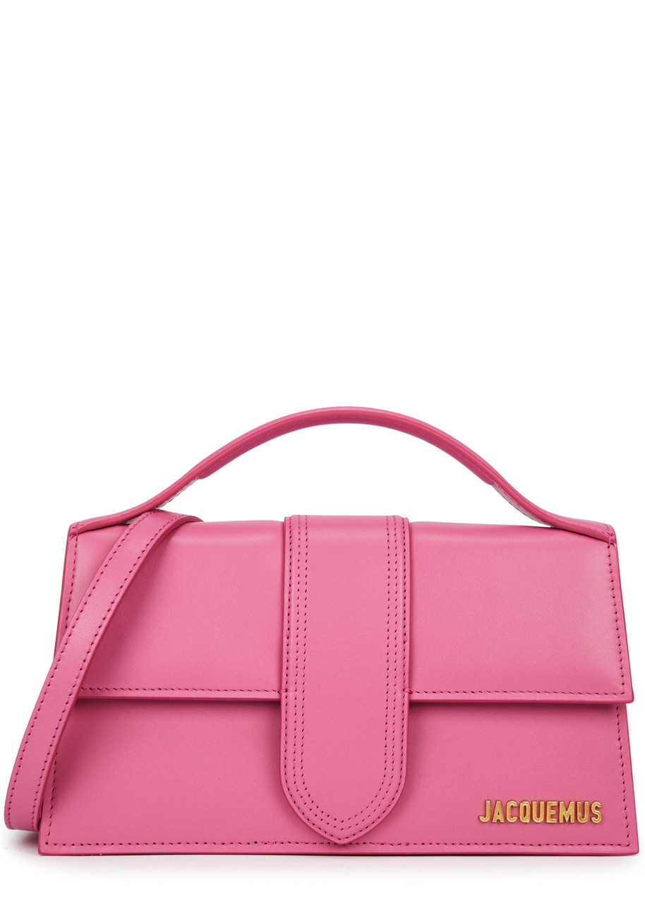 Jacquemus Le Grande Bambino Leather top Handle bag - Pink - One Size