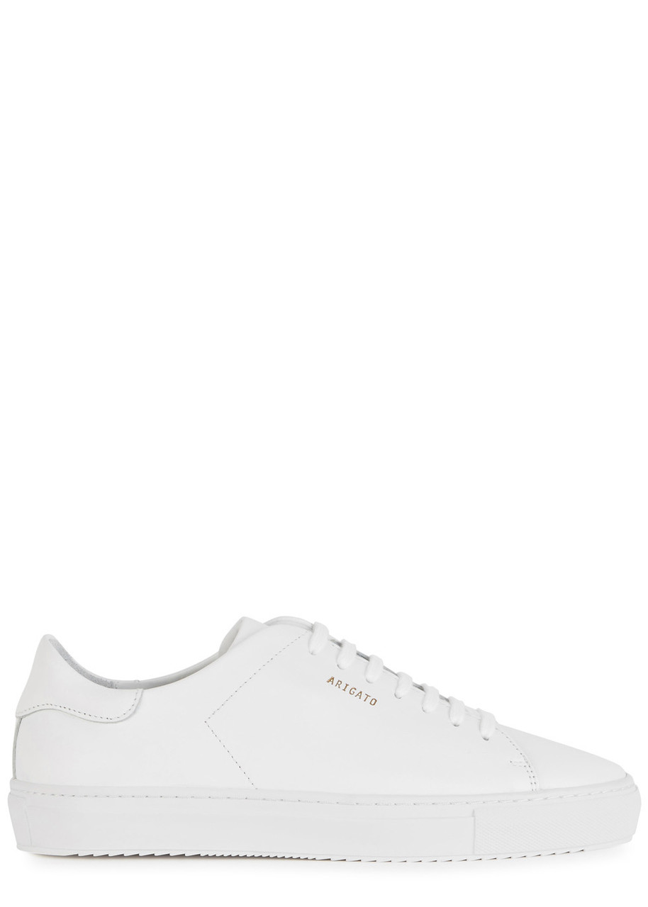 Axel Arigato Clean 90 Leather Sneakers In White