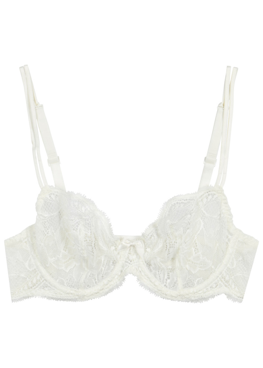 Simone PÉRÈLE Eden Ivory Lace Demi-cup bra - 32E