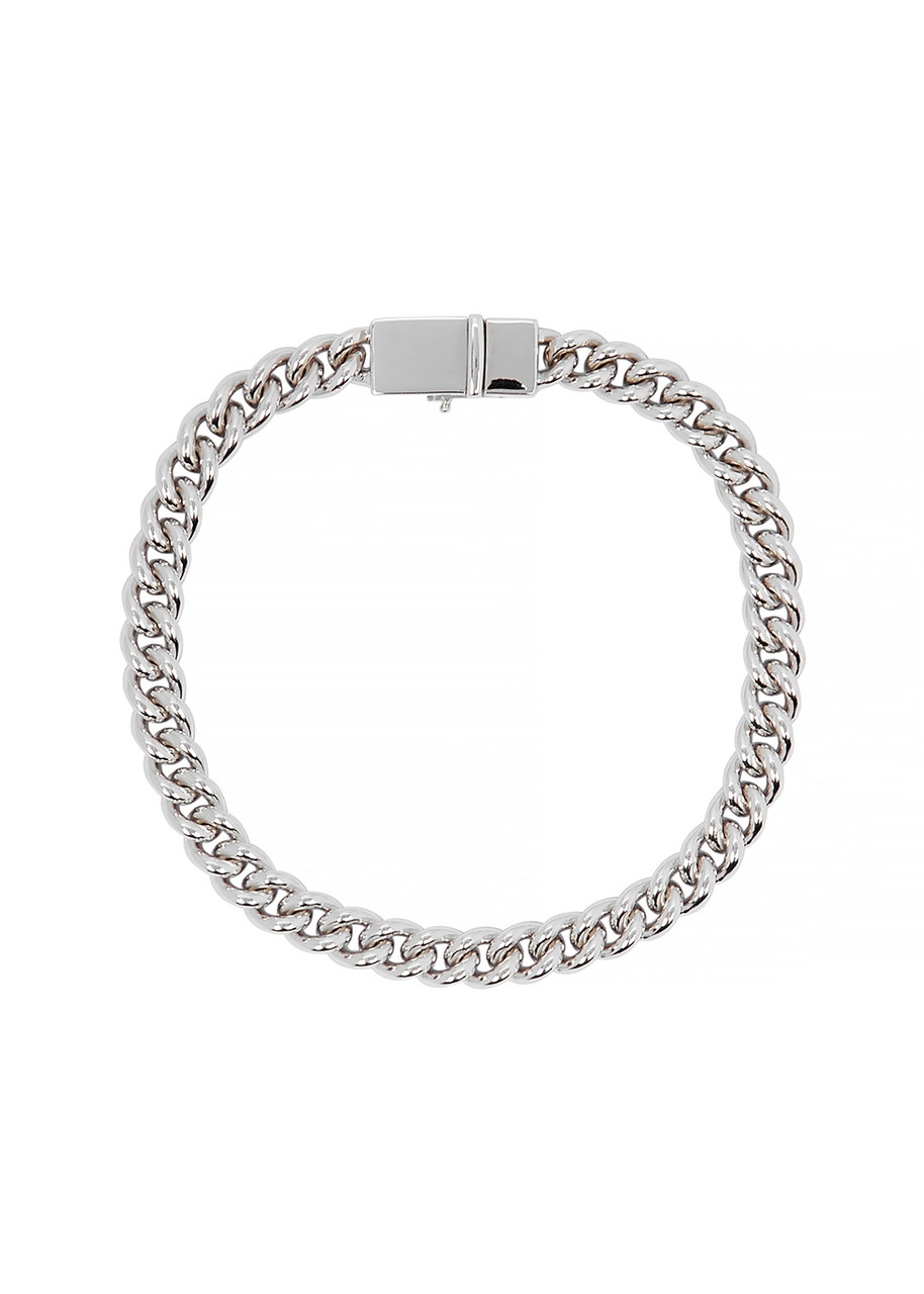 Tom Wood Curb Sterling Silver Chain Bracelet
