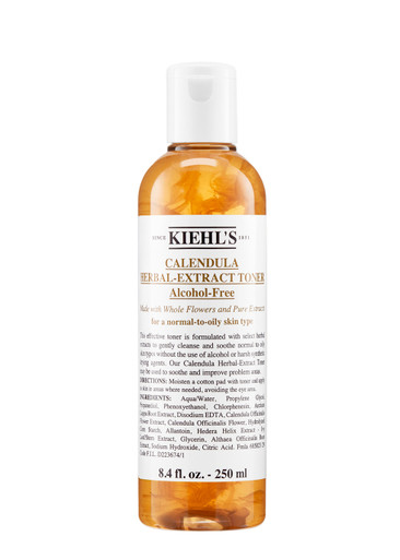 Kiehl's Since 1851 Calendula Herbal Alcohol-free Toner 250ml, Toners, Soothe Skin In White