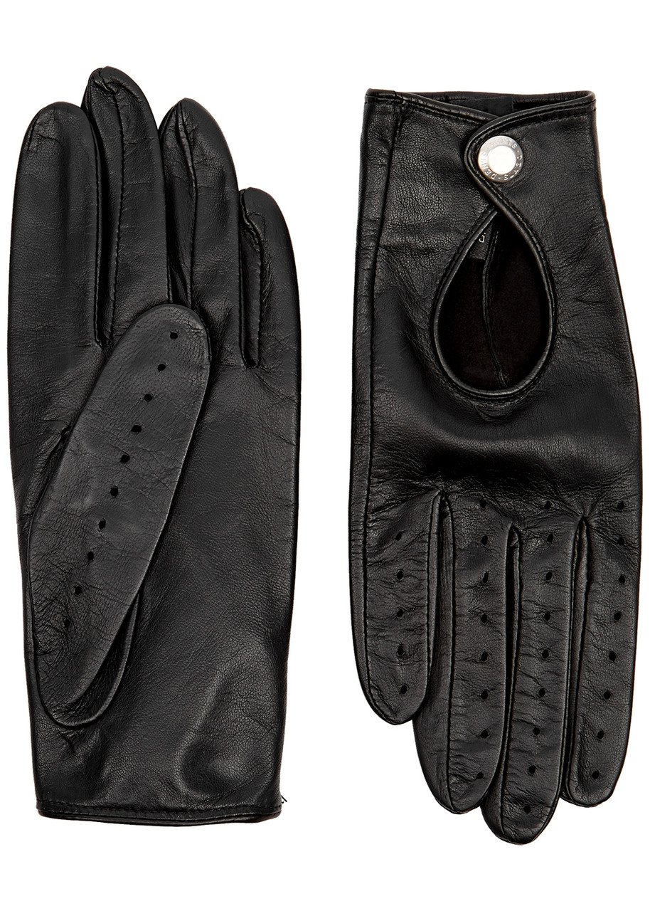 Dents Thruxton Leather Gloves - Black