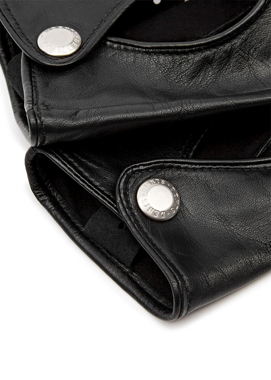 Dents Thruxton Leather Gloves In Black
