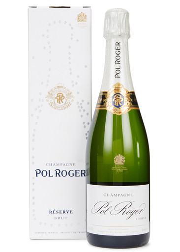 Pol Roger – Pol Roger Reserve Brut NV Sparkling Wine – Champagne - 750ml Sparkling Wine