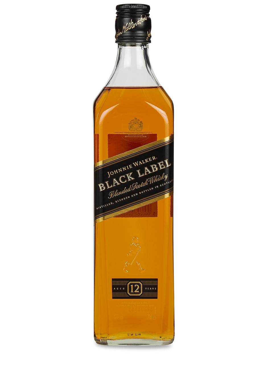Johnnie Walker Whisky Unisex N/A Johie Walker Whisky Black Label Scotch Whisky, Whisky, 12 Year Old