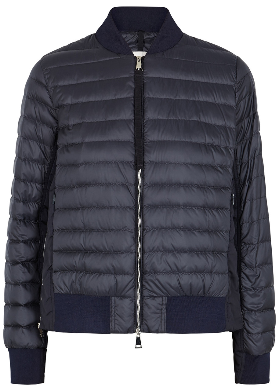 Moncler Rome Navy Shell Jacket - Blue - 4