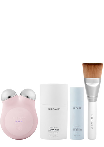 Nuface Mini+ Starter Kit - Sandy Rose, Beyond Beauty, Silk