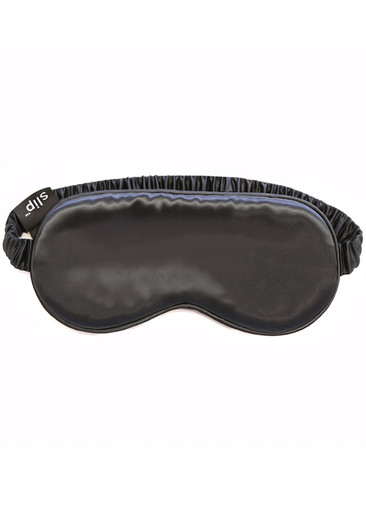 Slip Charcoal Silk Sleep Mask In Charcoal
