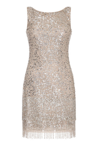 ADRIANNA PAPELL Beaded short dress Harvey Nichols