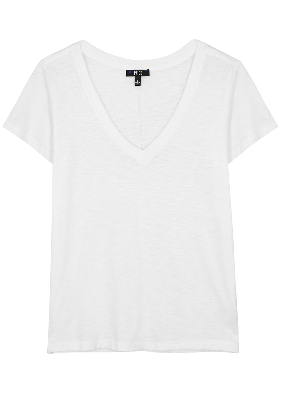 Paige Zaya Jersey T-shirt - White - XS