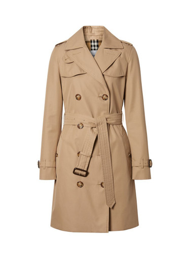 BURBERRY The short islington trench coat Harvey Nichols