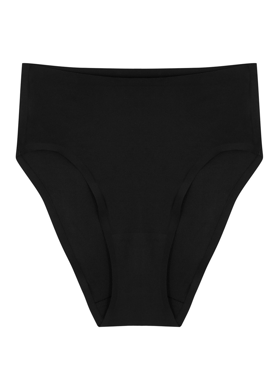 Chantelle Soft Stretch High-leg Brief - Black - One Size