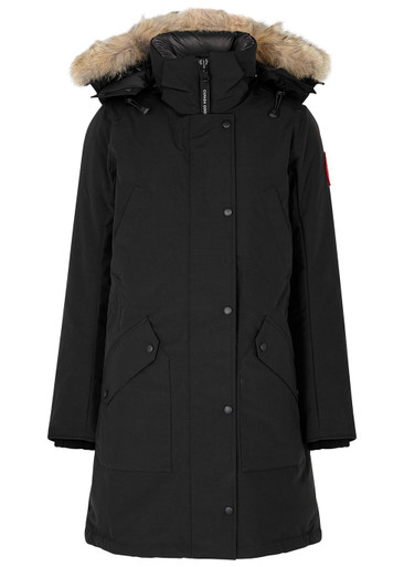   ELLESMERE PARKA FF ブラック S CANADA GOOSE Ellesmere Arctic-Tech shell parka | Harvey Nichols