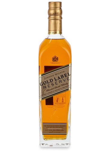 Johnnie Walker Blended Scotch, Whisky, Gold Label, Reverse