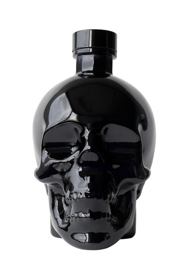 Crystal Head Vodka Onyx, Blue Weber Agave, Glass, Beverages