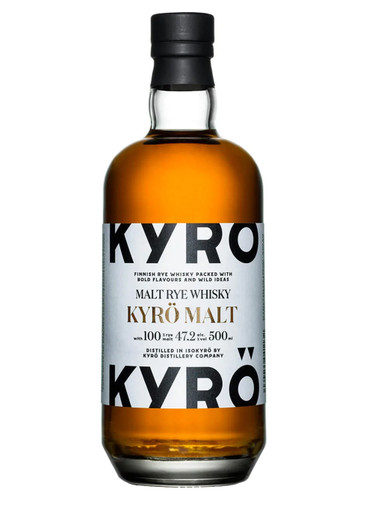 Kyrö Distillery Unisex N/A Kyro Distillery Kyro Malt Rye Fiish Whisky, Whisky, 100% Malted Fiish Rye 500Ml