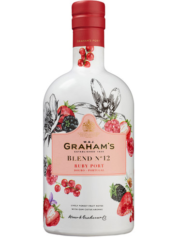 W & J GRAHAM'S Blend No.12 Ruby Port, Food Items, Leather