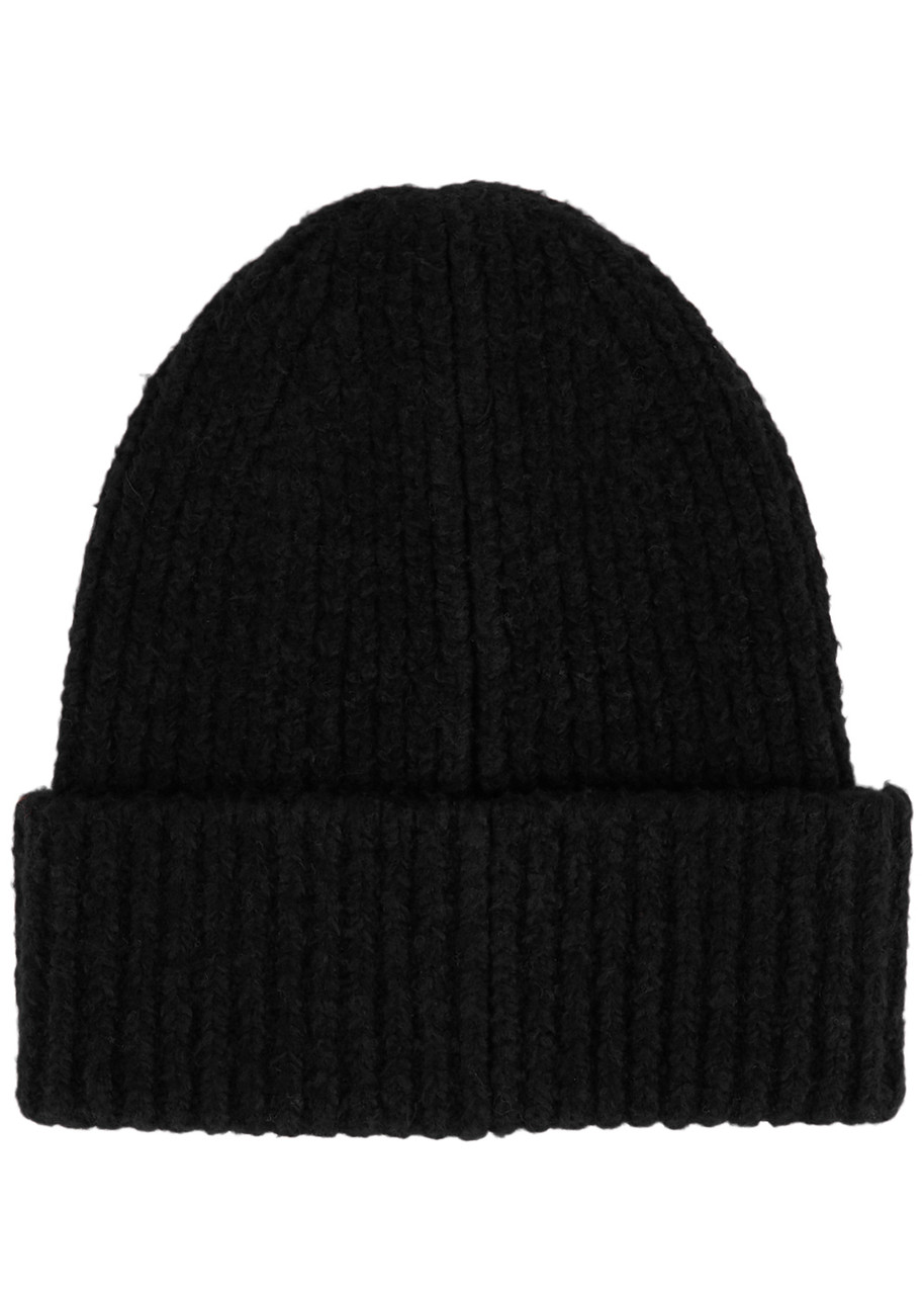  Acne Studios Korval Black Wool-blend Beanie 