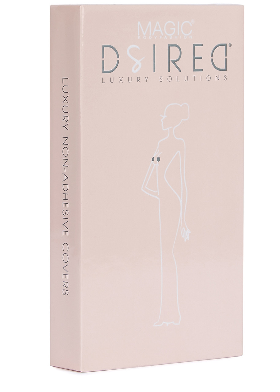 Dsired Non-adhesive Silicone Nipple Covers In Beige