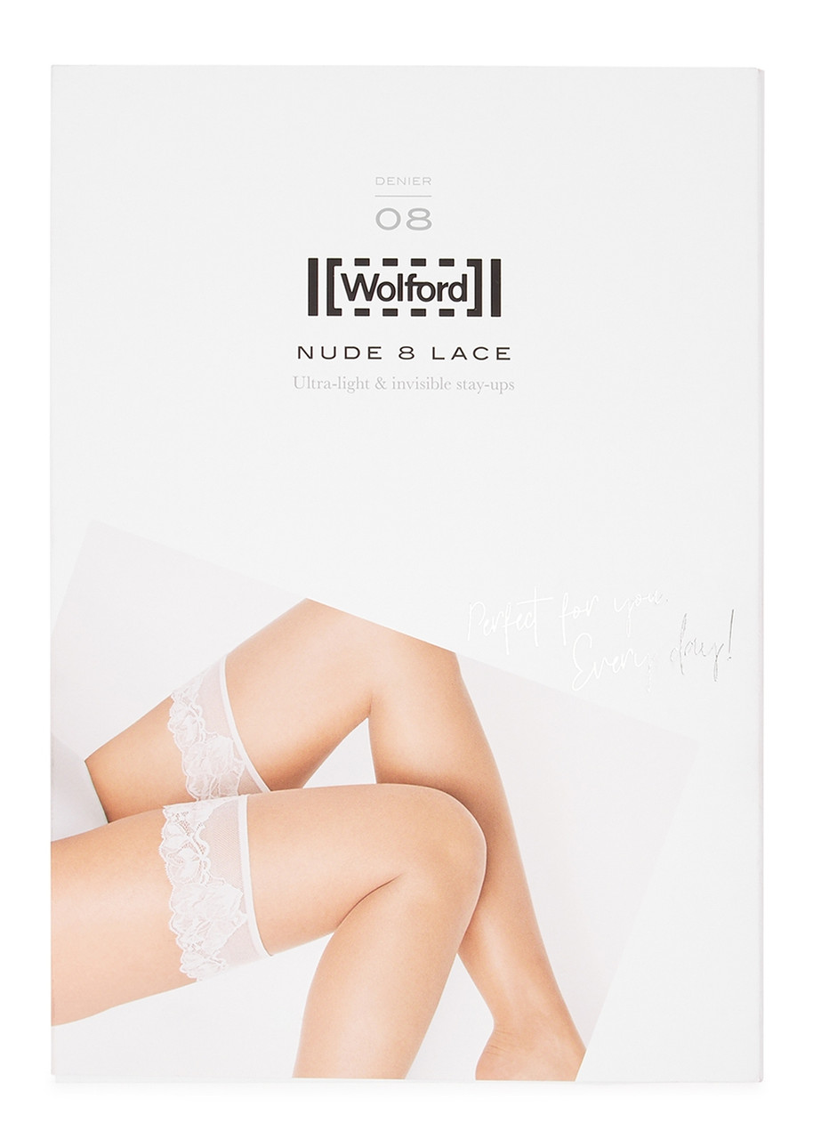 Wolford Velvet Light 40 Stay Up (Black)