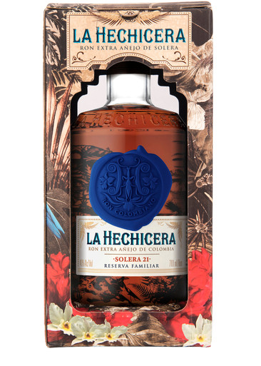 Ron LA Hechicera Solera 21 Extra Añejo de Colombia Rum