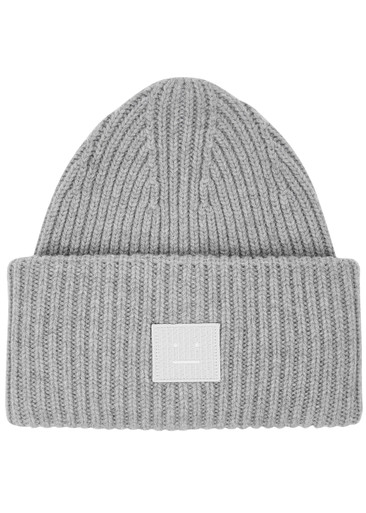ACNE STUDIOS Pansy N Face wool beanie | Harvey Nichols
