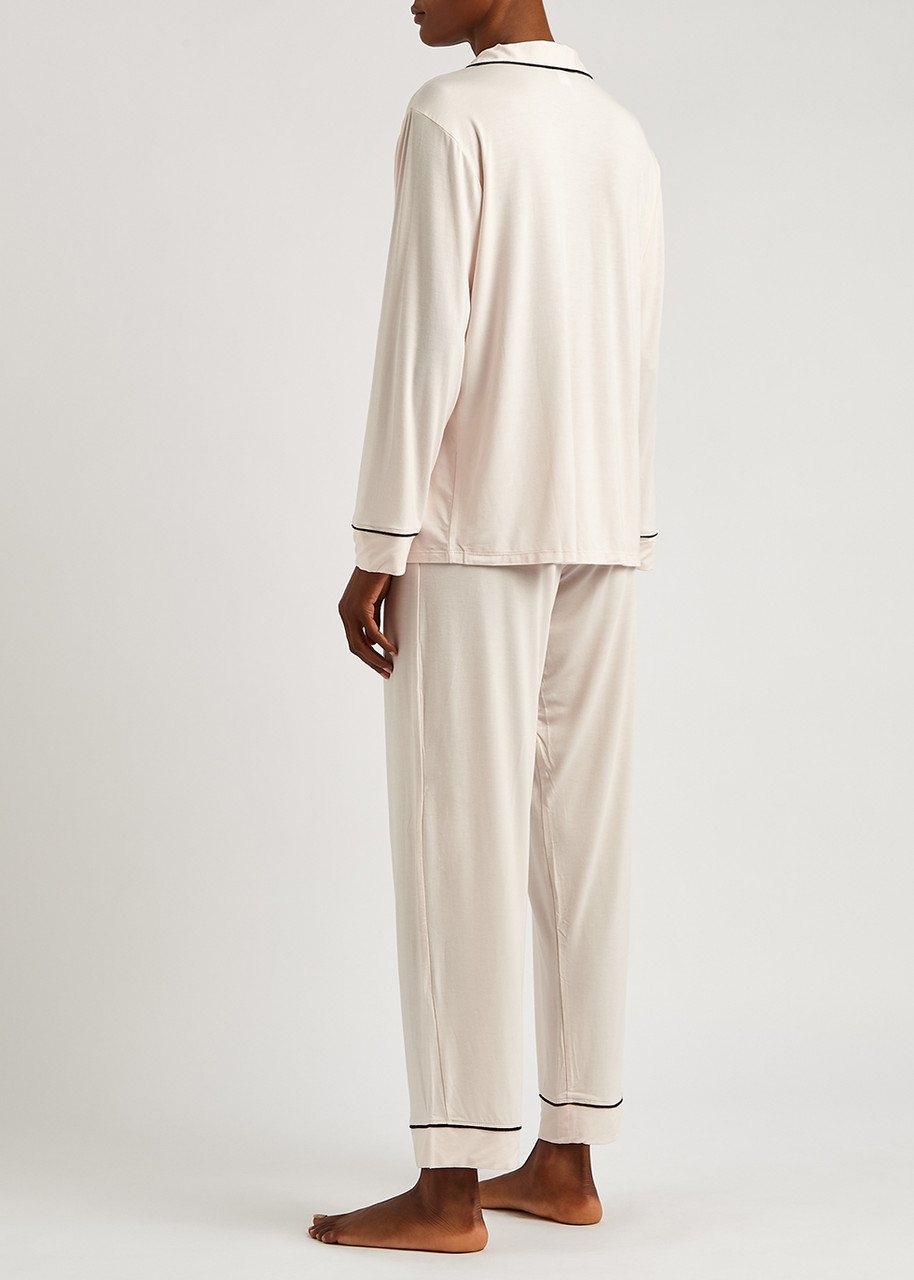  Eberjey Gisele Stretch-jersey Pyjama Set - Light Pink - M 