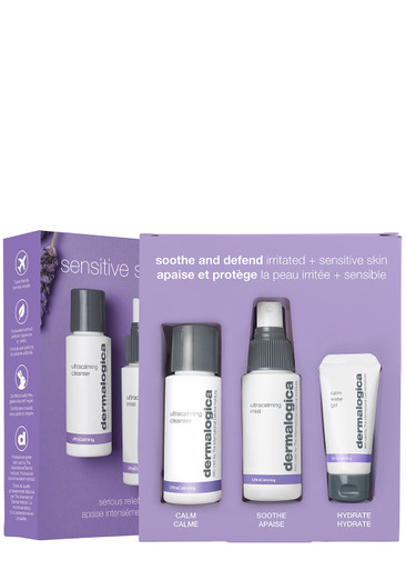Dermalogica Sensitive Skin Rescue Kit, Facial Cleansers, Hydrating In Na