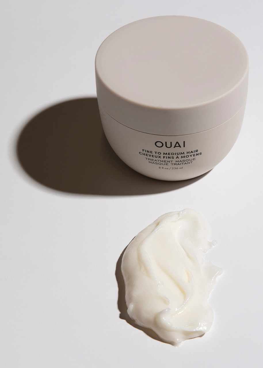 Ouai Fine/ Medium Hair Treatment Masque 236ml, Treatments, Floral In Medium