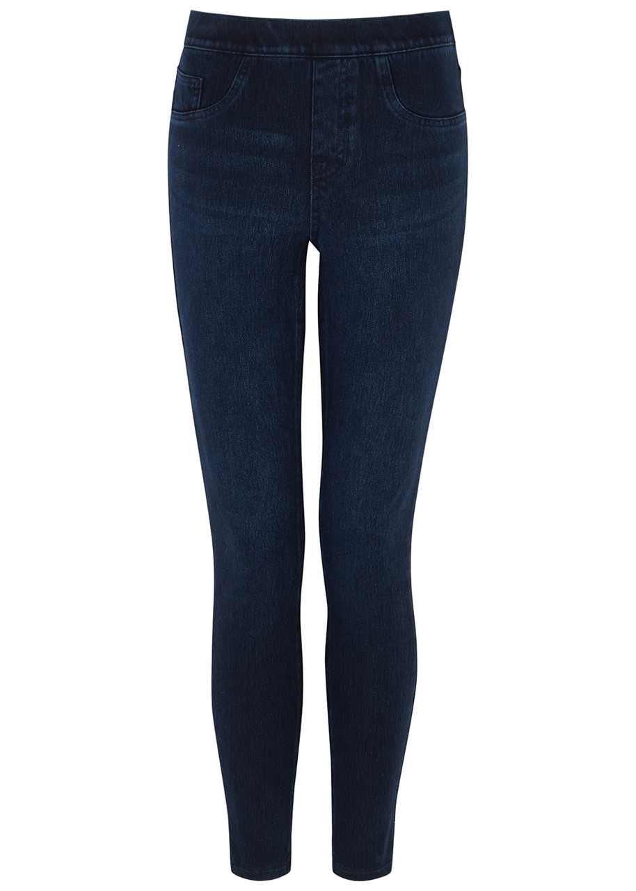 Spanx Jean-ish Stretch-denim Leggings - XL