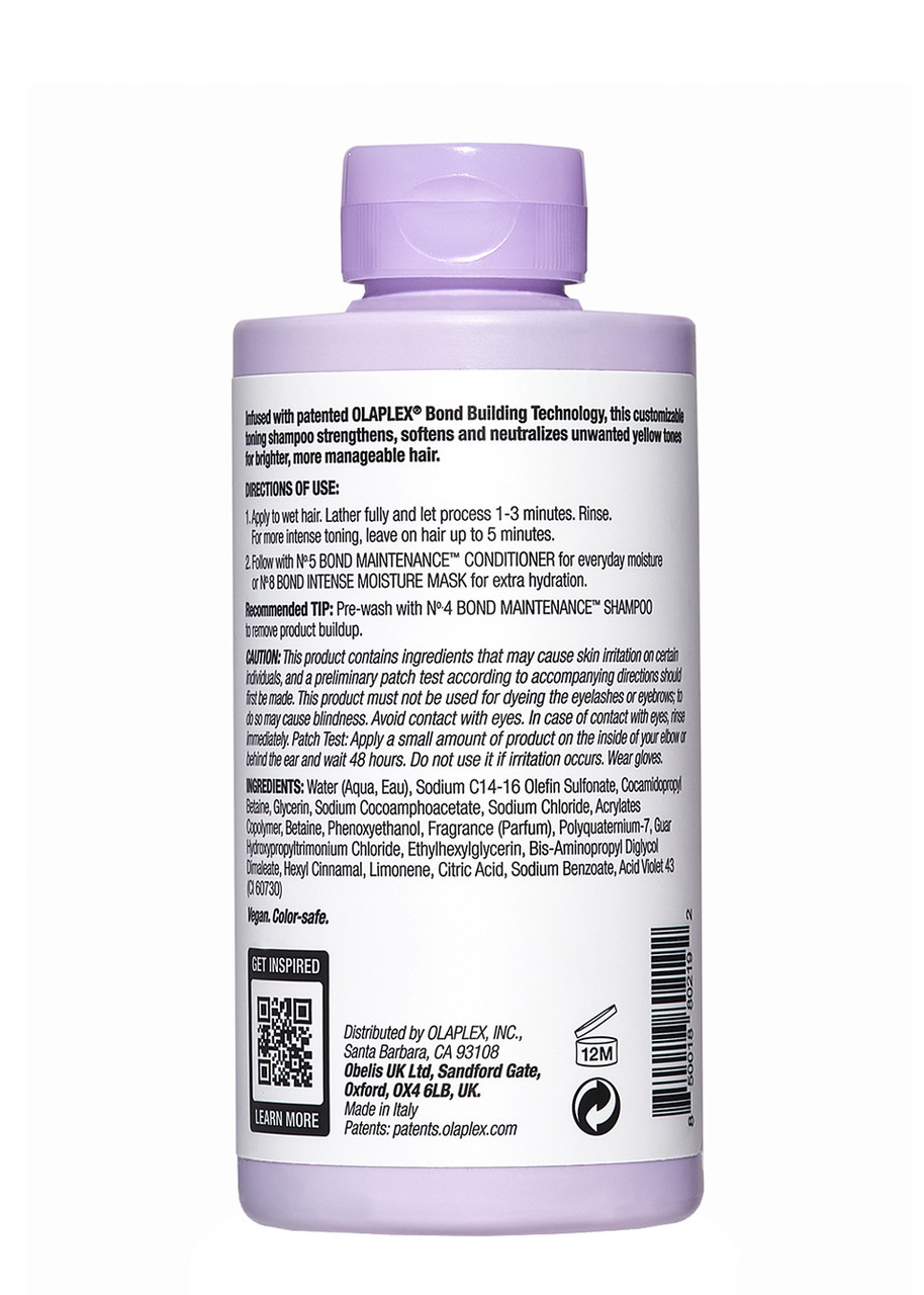 Olaplex No.4p Blonde Enhancer Toning Shampoo 250ml In Blonde
