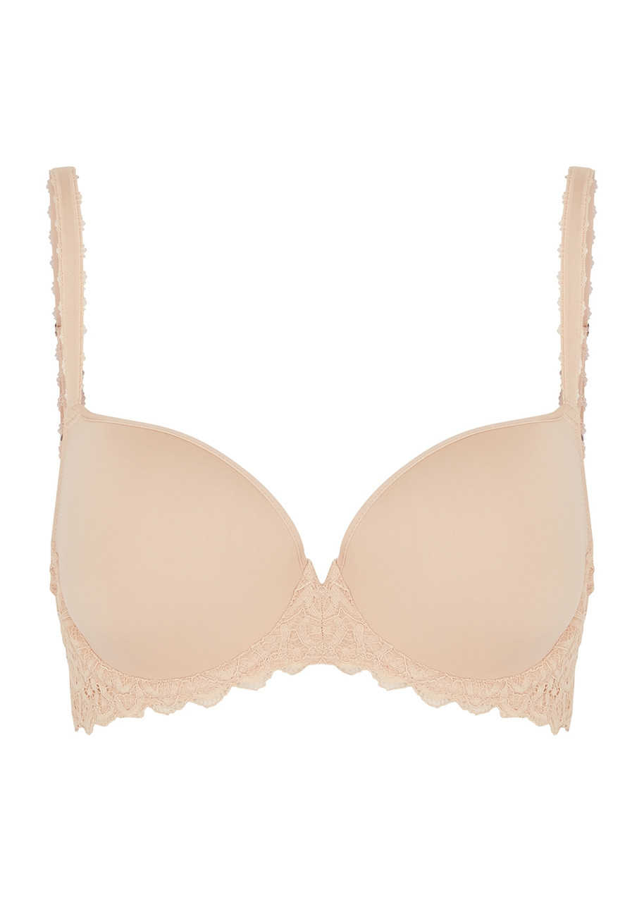 Wacoal Raffine Almond Contour Bra In Beige