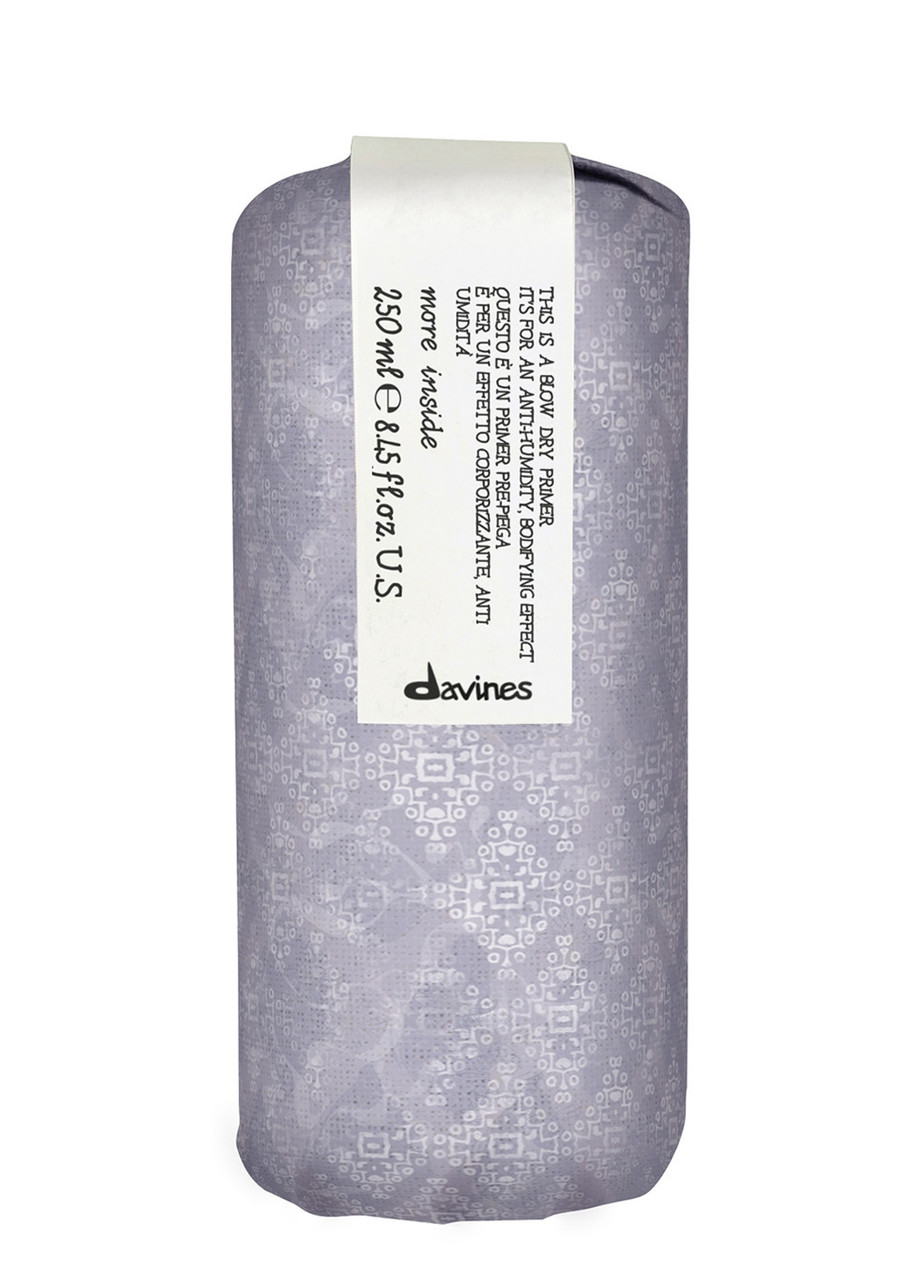  Davines - This Is A Blow Dry Primer - 250ml - Priming Blowout Spray - Creates Volume And Natural Shine - Reduces Styling Time 