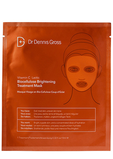 DR. Dennis Gross Skincare Biocellulose Mask, Beyond Beauty, Lactic