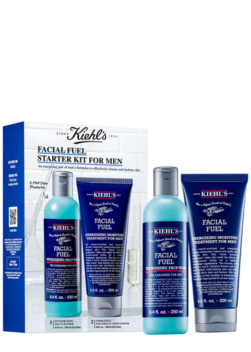 Kiehl's Since 1851 Kiehl's Facial Fuel Starter Kit In White